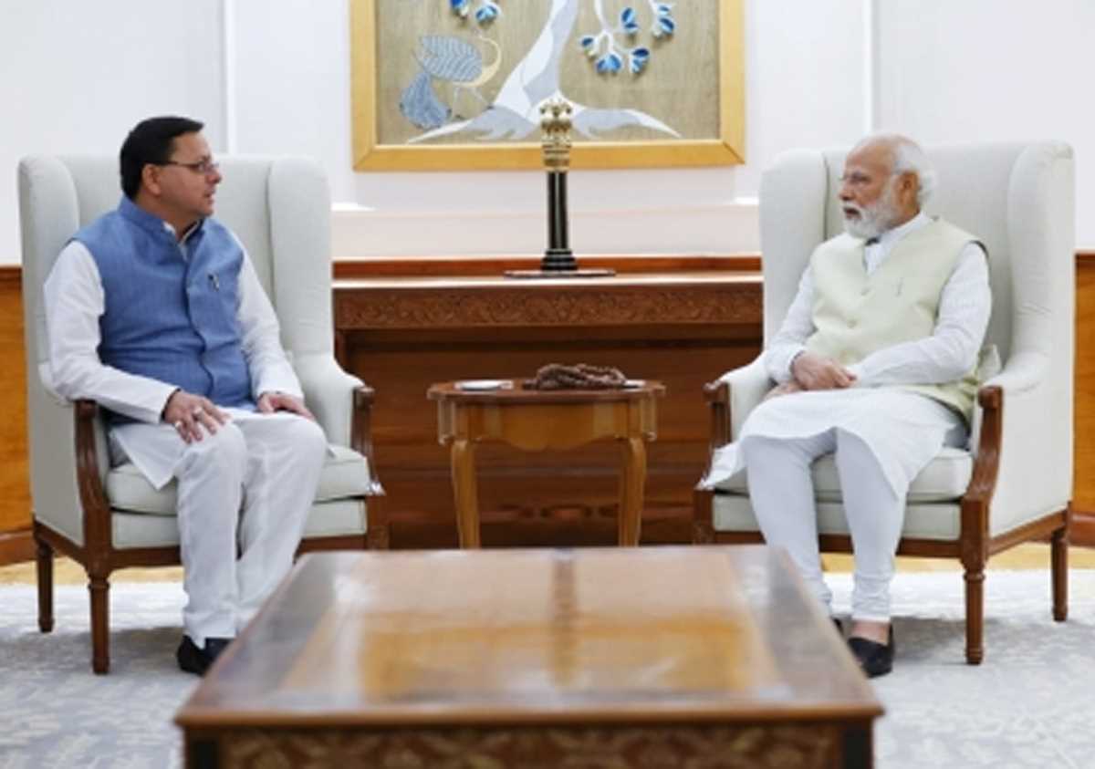 सीएम धामी ने की पीएम मोदी से मुलाकात- चारधाम यात्रा की व्यवस्थाओं की दी जानकारी सीएम धामी ने की पीएम मोदी से मुलाकात- चारधाम यात्रा की व्यवस्थाओं की दी जानकारी